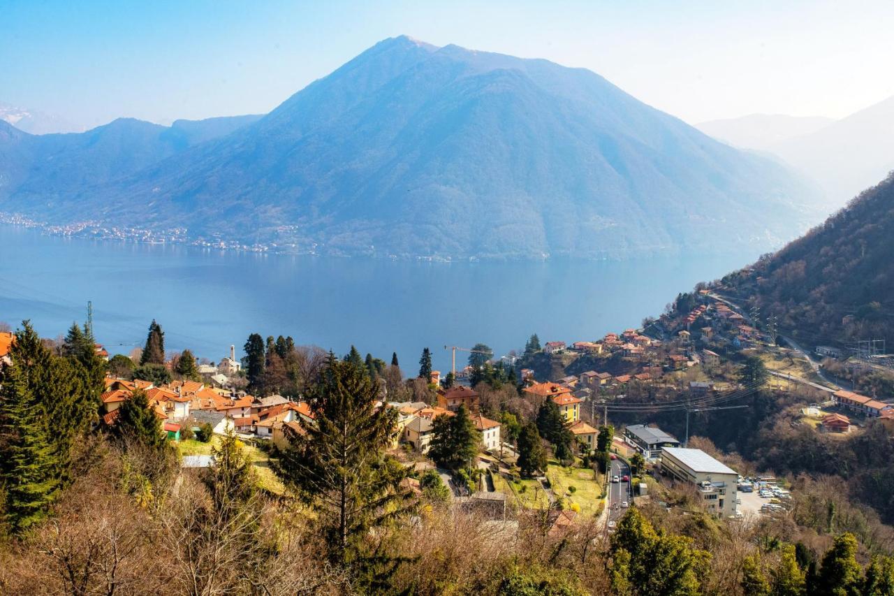 Vista Argegno - By Myhomeincomo Dizzasco Buitenkant foto